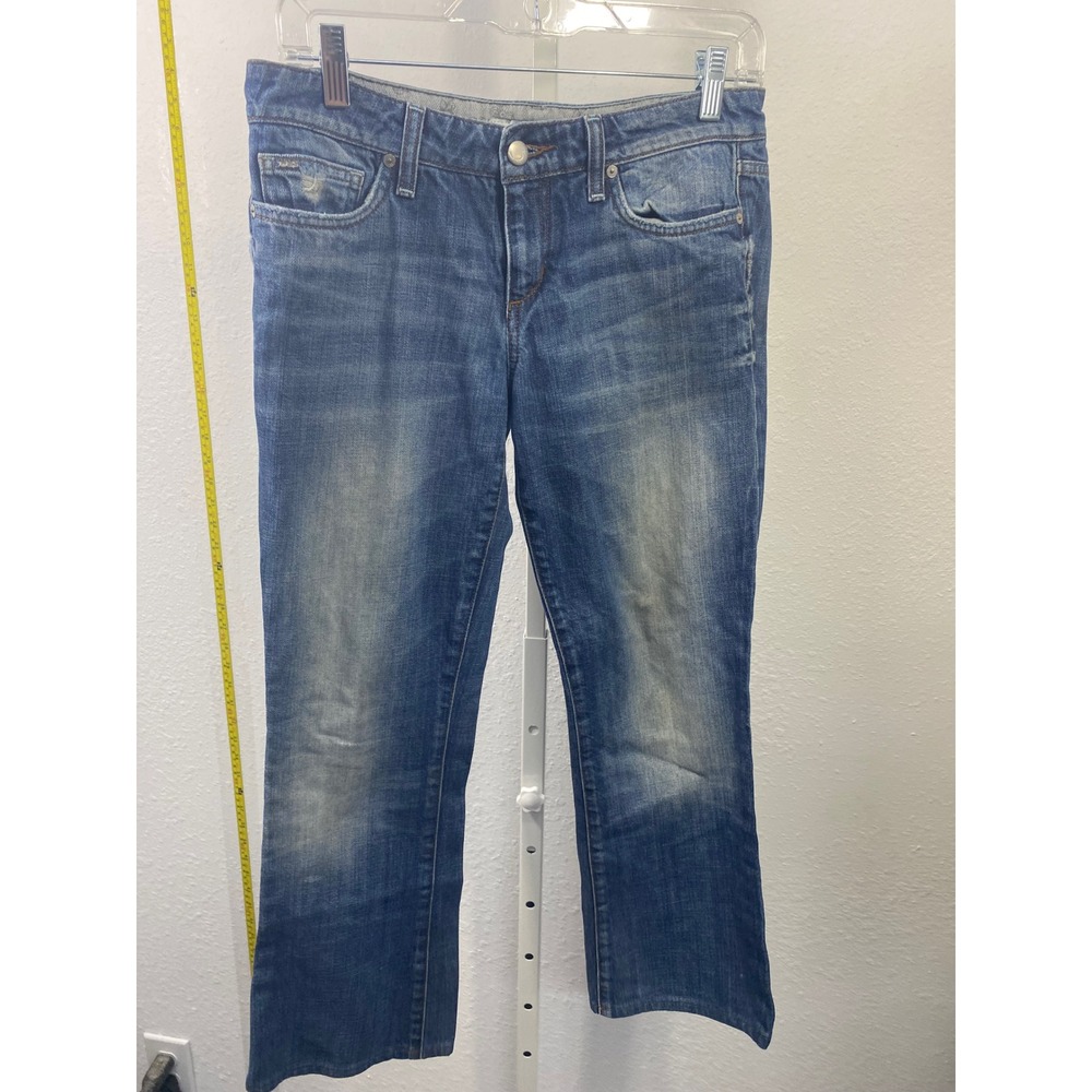Joes Jeans Womens Mid Rise Straight Leg Blue Denim Medium Wash Jeans‎ Size 28